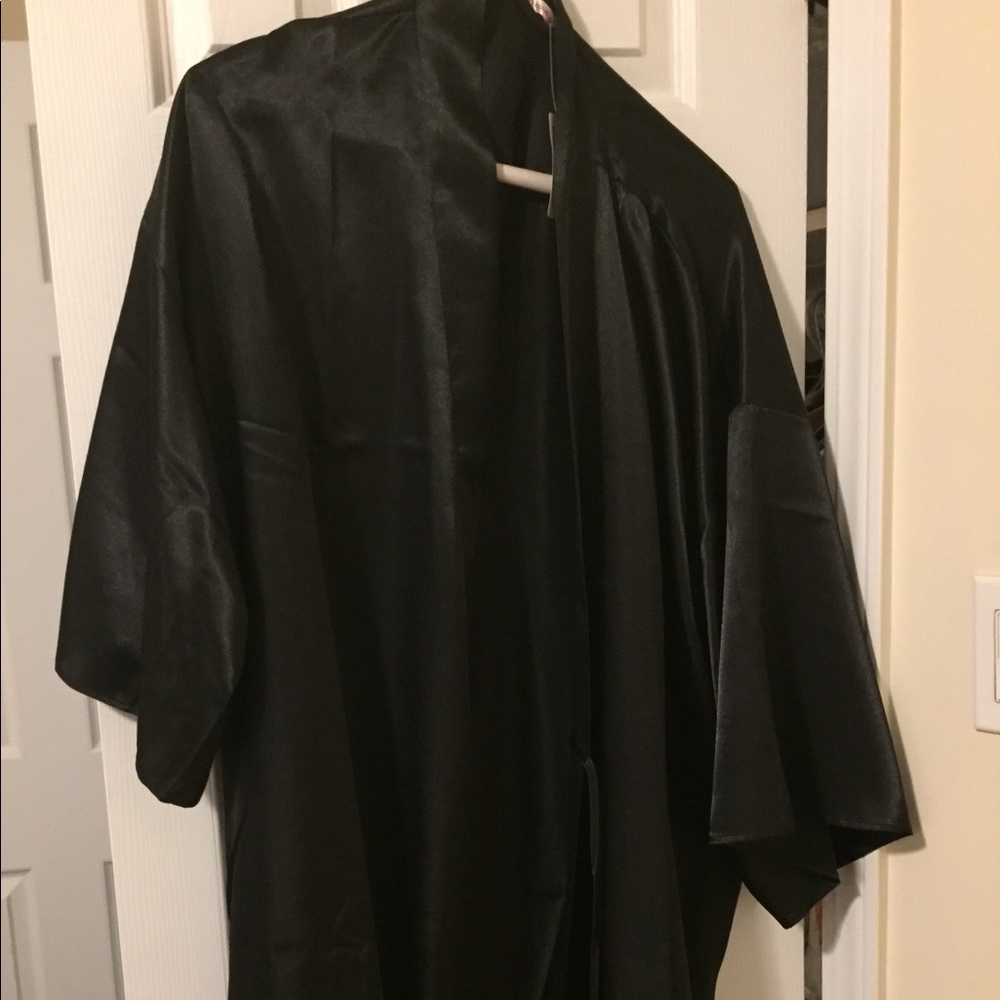 La vie en rose black kimono